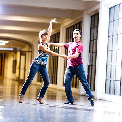 Students tango. Photo by Elena Zhukova.